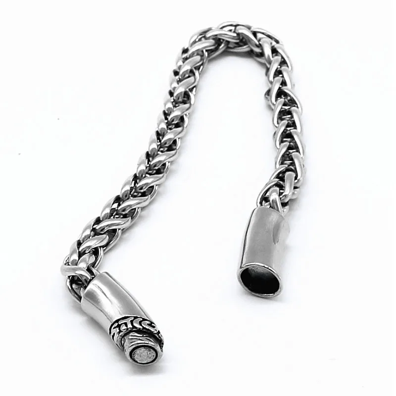 Sublimation Bracelet 316 Titanium Steel Polished Fashion Snake Bracelet