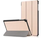 Smart Flip Trifold PU Case For Samsung Tab A T510 / S5e / S6 T860 T865 / T590