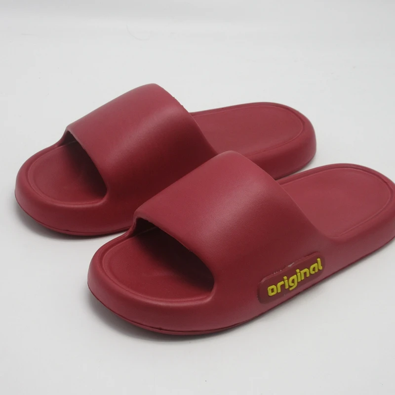 GRS Summer/Spring 4CM softer Rubber EVA Pillow Slide Sandal Customizable Logo Design Breathable Cloud Feeling cushion sandal