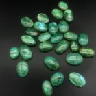Genuine Hot Sale Grinding And Polishing AAA Grade Natural Genuine Cabochon Green Turquoise Oval Cabochon