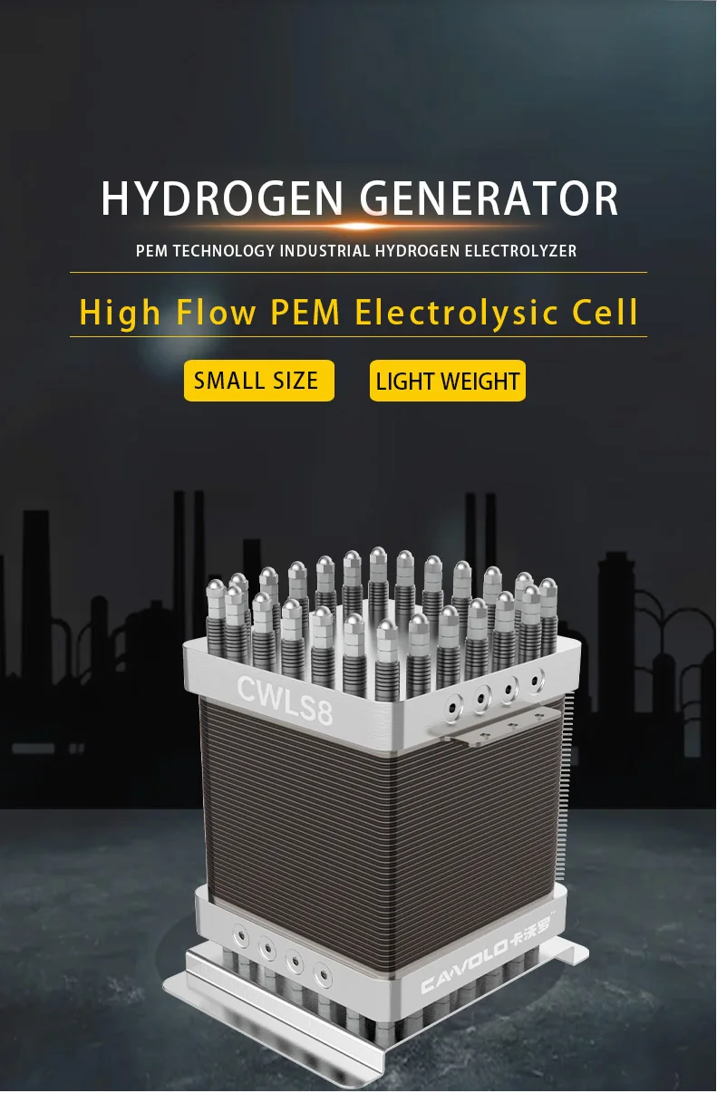 Large Pem Water Electrolysis Hydrogen Production Cell Green Hydrogen