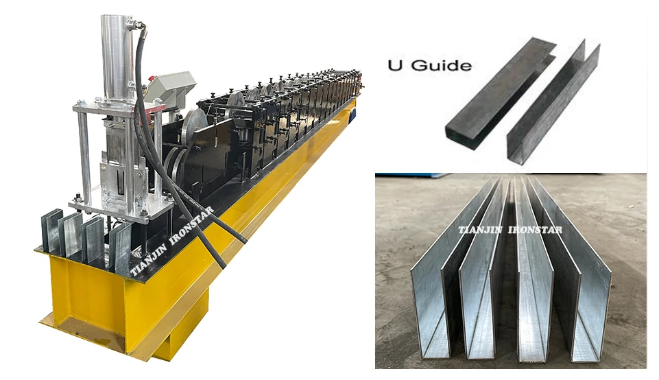 color steel rolling shutter door guide rail cold forming machine professional manufacturer