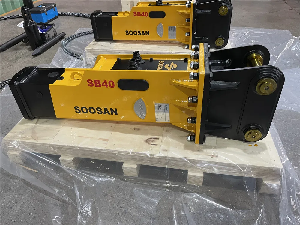 Yantai Soosan Hydraulic Breaker Sb40 With 68 Mm Tool Diameter Silence