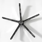 Legs Chair Base Orikon AL-343H Mirror Poloshed 5 Star Aluminum Die Casting Swivel Office Chair Base Metal Chair Legs