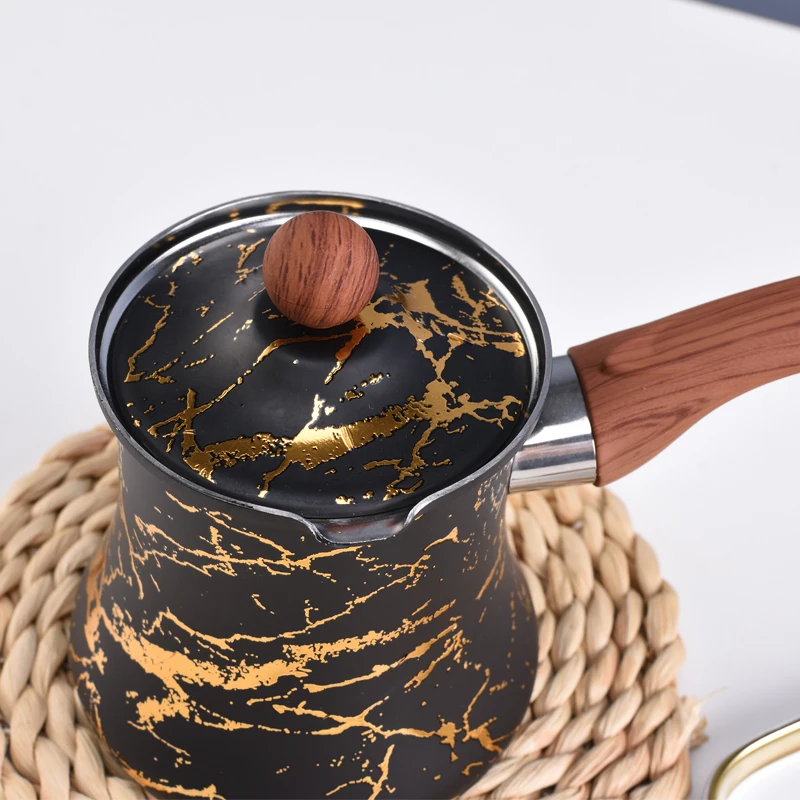 Custom pattern coffee mug cup warmer for Free sample hot sale turkish coffee pots