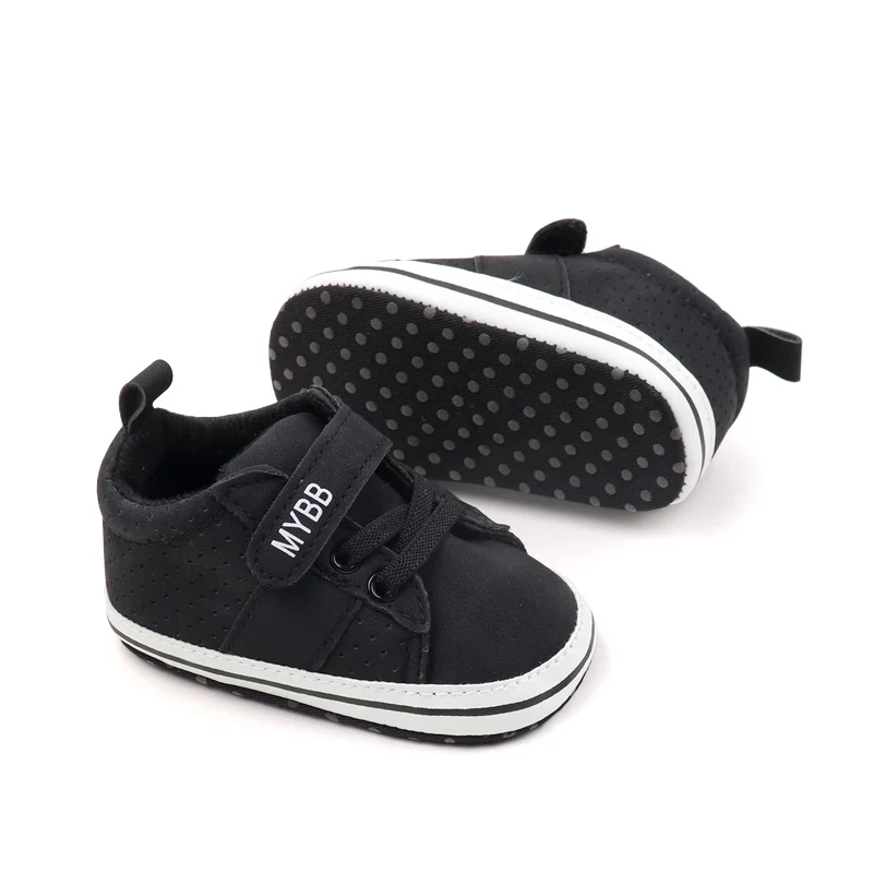 Autumn Spring Soft Sole Newborn Baby Boy Shoes Light Weight Anti-Slippery Suede Material Toddler Shoes for Boys details