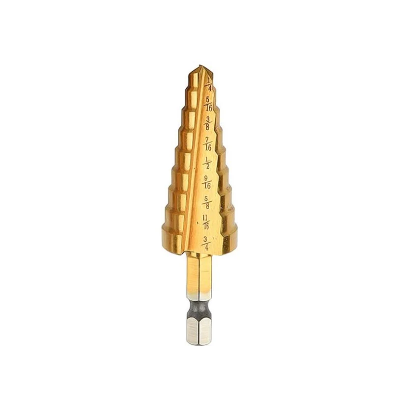 Metric Bits Metal Inch Step Drill Bit 