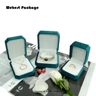 Webest Package Jewelry Pearl Box Velvet Feels Good Jewellry Gift Ring Bangle Pendant Necklace Box