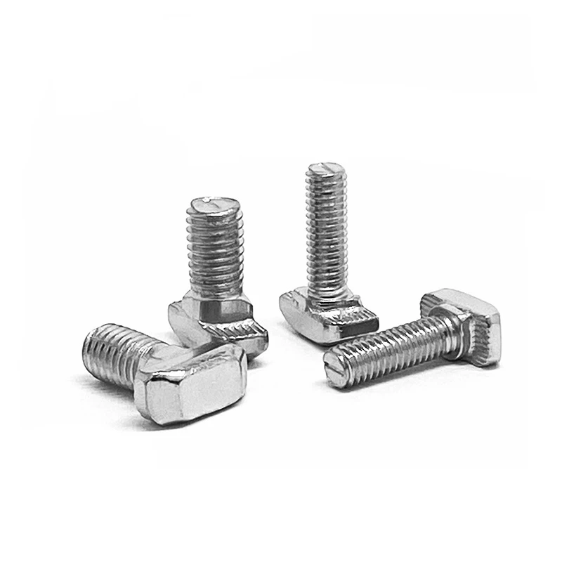 ASME B18.5 T-Slot Bolt Hammer-Head T Bolt Aluminum T-Head Bolts supplier