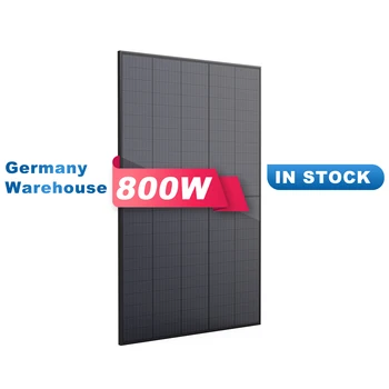 In Stock Risen Tw Longi Jinko Trina Ja Solar Panel System Full Black