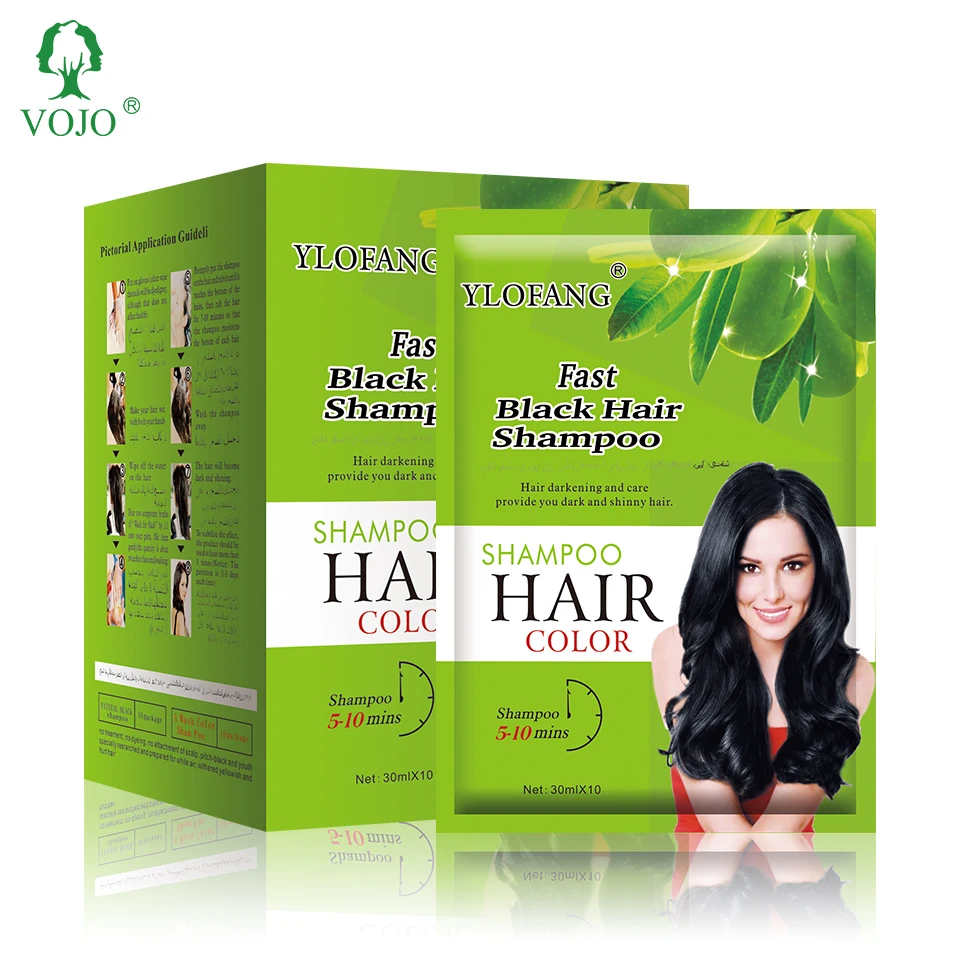 Vojo Hair Growth Supplement Hair Dolluce Good Bye Hair Dye Shampoo - Buy  Hair Dye Shampoo,Instant Hair Color,Black Color Hair Dye Product on  