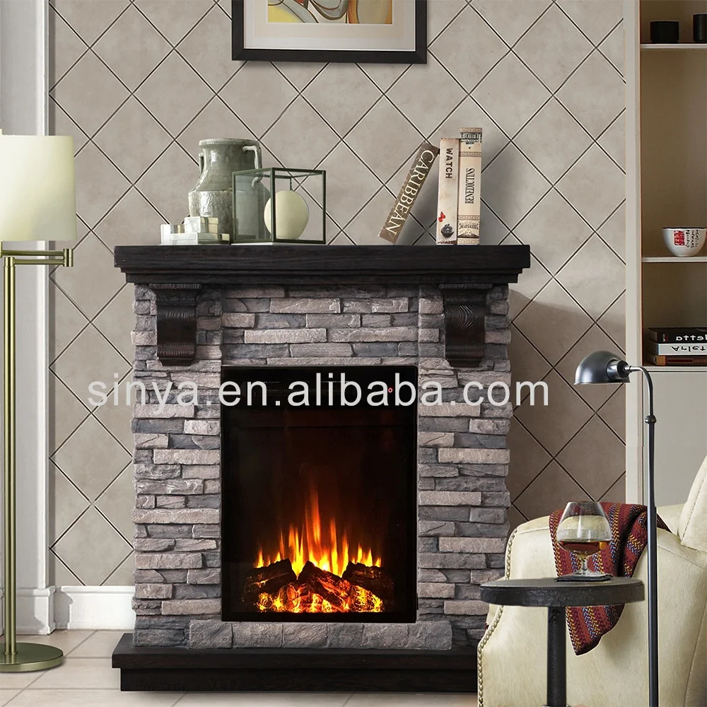 Electric Fireplace, 220V, 1500W, Ceramic - detail 6