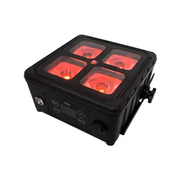 Wholesale Battery Wireless 6in1 Waterproof LED Par Light RGBWAUV DMX512 App Control Stage Wedding Concert