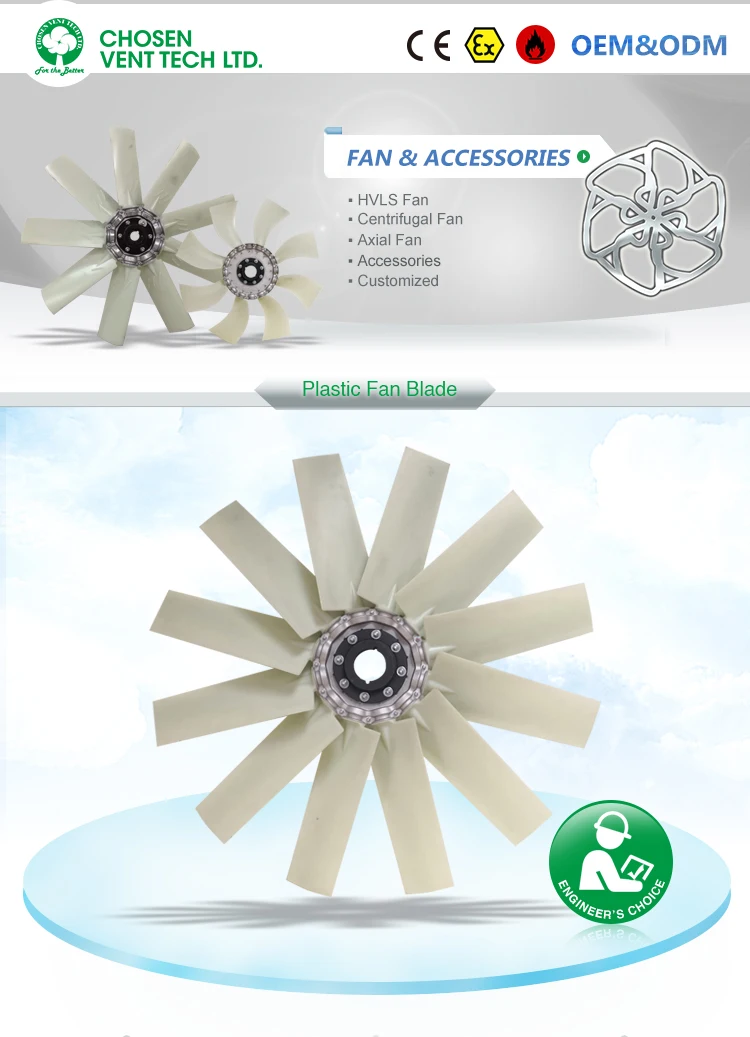 Axial Impeller, 560~1115mm, Plastic - detail 2