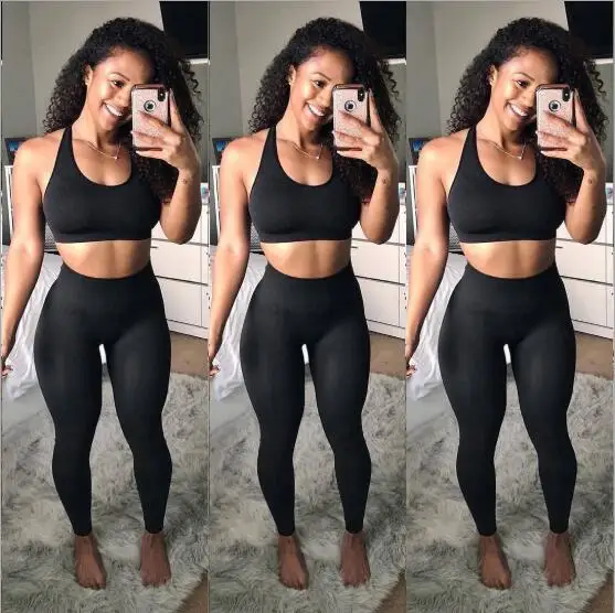 2020 Yoga Pants Women Running Seamless 