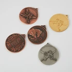 Factory Custom Emboss 3D Animal Horse Metal Badge For Gift