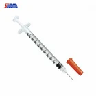 Pp Medical Grade PP Bd Insuline Syringe 1 Ml