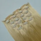 Hair Extension Clip In Hair Extension Double Drown Remy Human Hair Seamless Pu Clip In Hair Extension