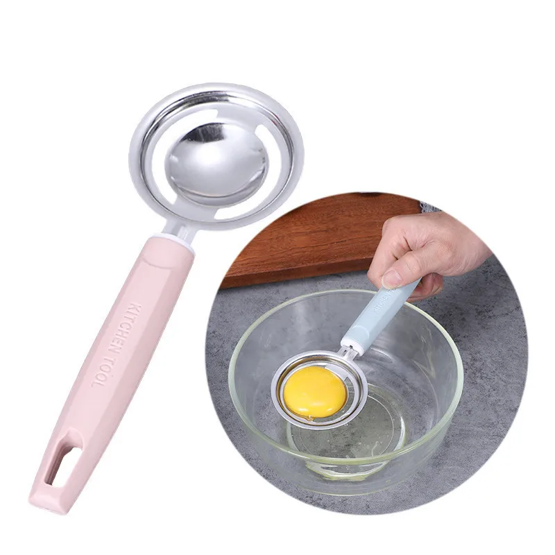 Nordic Handle Eggs Separator Eggs White Yolk Separator in Home and Kitchen