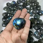 Gemstone Labradorite Wholesale High Quality Natural Crystal Gemstone Polished Flash Mini Labradorite Heart