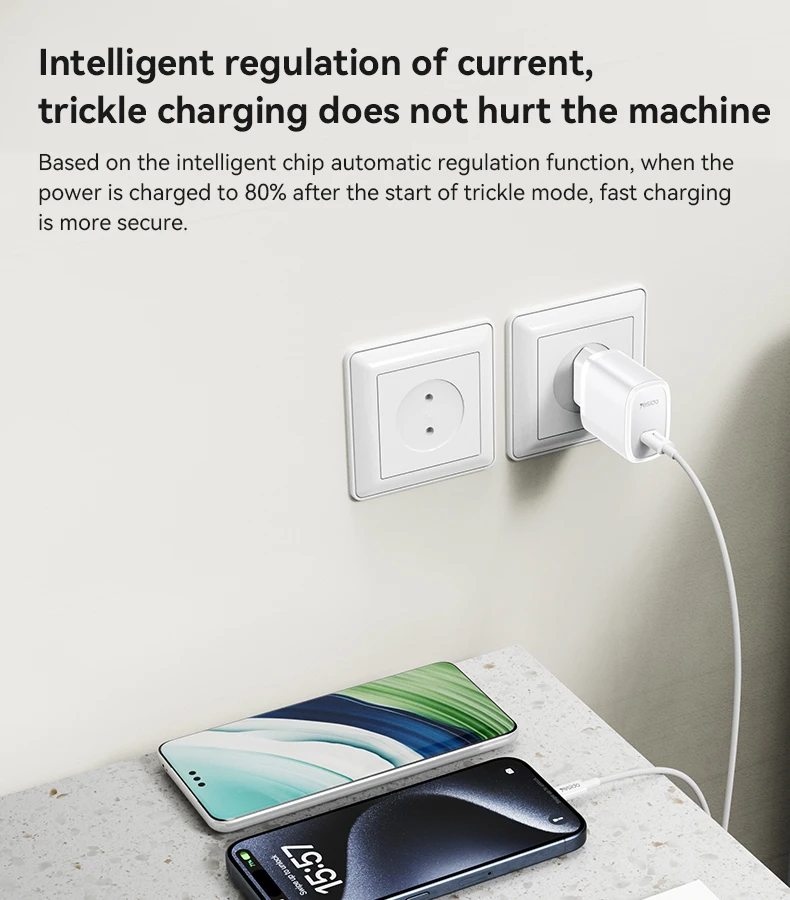 For 20W PD Fast Charging Laptop Charger-Compact Design with IP EU Plug