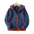 Baby High Quality Comfortable Custom ODM Boys Hoodies Baby Thick Fleece Jacket For Kids