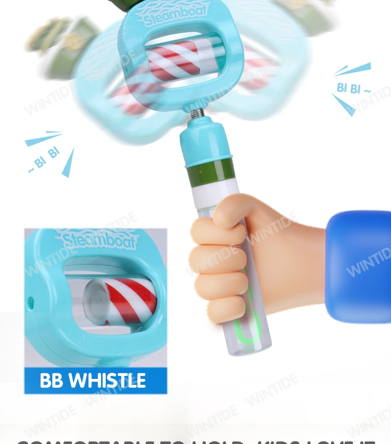 2024 Transportation vehicles whistle wand stick toys gifts for Kids soap bubble maker Toy