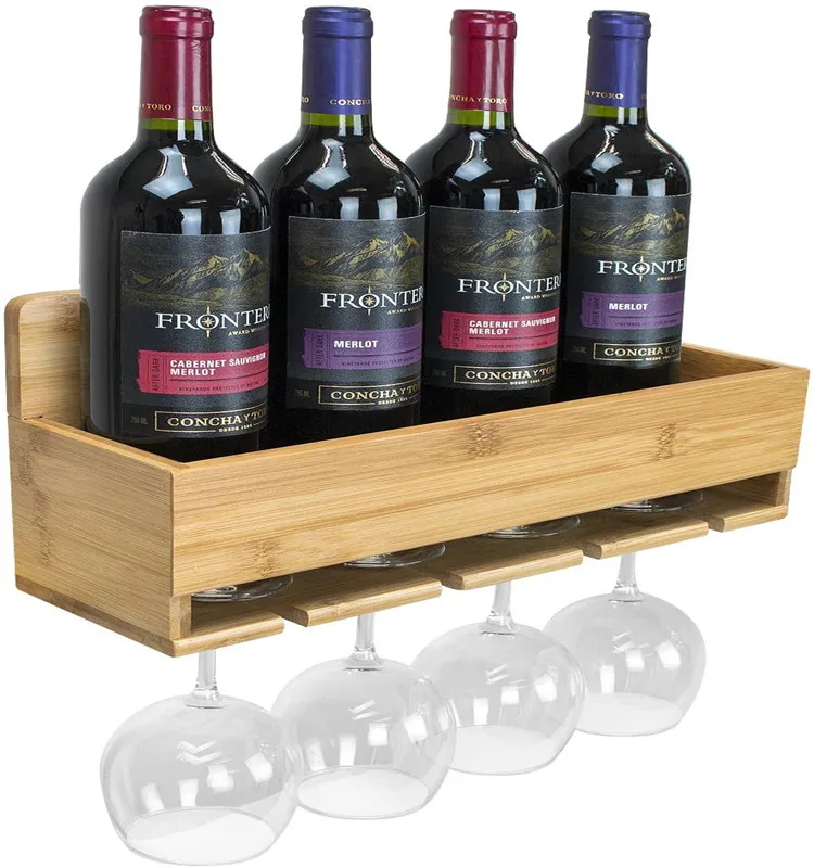 Wholesale Wine Holder Rack Wine Display Rack Wall Mounted Wine Display Racks