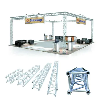 Top quality wholesale 290 mm pipe dj spigot square aluminum truss display for party event and show