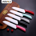 Ready To Ship -7 Inch Ceramic Kitchen Chef Knife With Knife Blade Sheath Sharp Blade Anti Slip Handle
