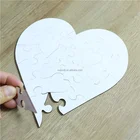 Wholesales Wooden Sublimation MDF Blank Jigsaw Puzzle For Children Adult Game