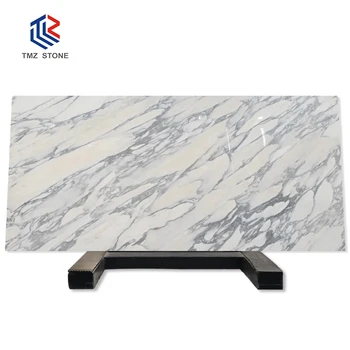 High Quality Big Flower Marble Stone Interior And Exterior Decoration Polished Arabescato Marble Slab For Hotel