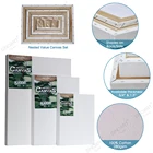 SINOART Art Supplies Stretched Canvas Set Wooden Frame Pure Cotton Nested Value Canvas Set For Painting