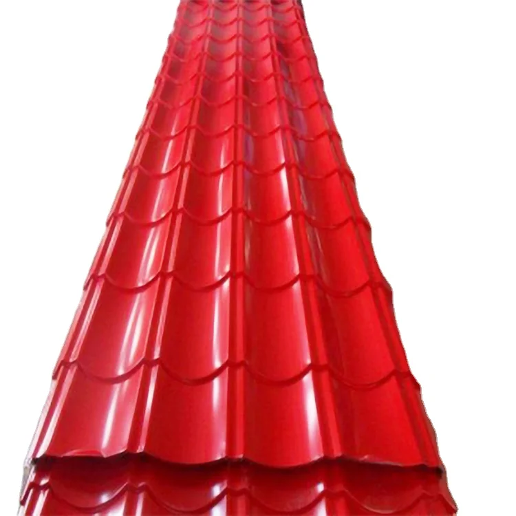 corrugated iron roofing PLASTISOL x .7mm Tile Effect Roof Sheets,Terracotta 