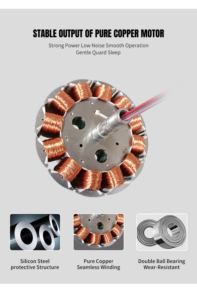 Ceiling Fan, LED, AC85-265V 50, Metal+Wood Blades - detail 6