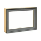 Hinged Aluminum Window Aluminum Top Brand Hinged Aluminum Awning Window Design