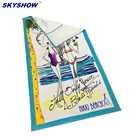 Custom Print Jacquard Beach Towel Double Face Beach Towel