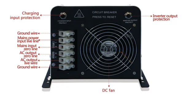 OEM/ODM 1000W 2000W 3000W 4000W 5000W 6000W  Low frequency 48v sinve Wave  Rack off grid inverter