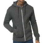 Zip High Quality Hoodies Men High End Custom Man Hoodie Plain Zip Up Streetwear Hoodies For Fall/winter
