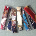 Scarf 2020 Hotsale Wholesale Digital Print Long Narrow Skinny Wrist/Neck/bag Scarf