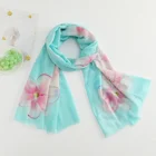Hijab Printed Long Fashion Women Floral Viscose Hijab Printed Scarf Long Shawl Stole Head Scarf Wraps Ladies Hijab