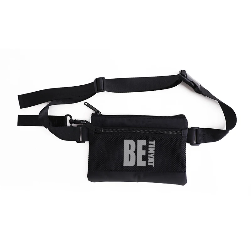 Wholesale Men's Single Shoulder Crossbody Bag Casual Oxford Chest Bag Waterproof Waist Bag Accept LOGO and Custom Design manufacture