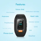 Sim Wonlex Fashion Elderly Smartwatch Gps Sos Wifi Smart Watch Sim Card Manufacturer Elderly Watch