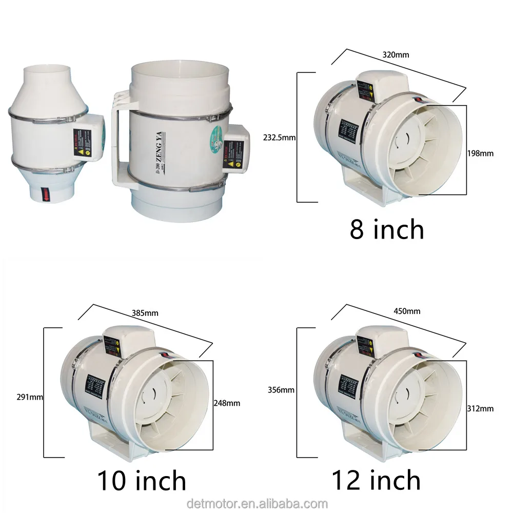 Centrifugal Fan, 200mm, 110V/220V - detail 18