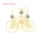Pearl Earrings Jewelry Pearlearrings Hawaiian Earrings U218 Hawaiian Pearl Earrings Set Jewelry Flower Earrings