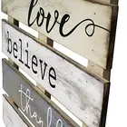 Vintage Vintage Rustic Wall Home Decor Sign For Kitchen Living Room