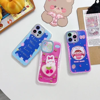 Fashion TPU Phone Case for iPhone 15 14 Pattern LOGO Text Customization Color Painting Material Customization Phone Case
