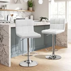 Bar Kitchen Breakfast Bar Counter Chairs Leather High Bar Chairs Bar Stool Modern