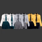 Skirt High School College School Blazer School Uniform Student Wear Skirt