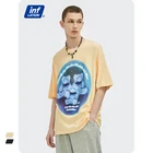Tshirts Customized Bear Printing T-shirt Loose Wild New Design O-neck Short-sleeved Mens Graphic Tshirts